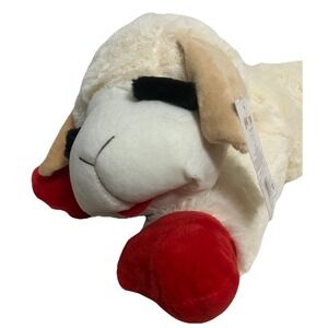 Multipet Lamb Chop Dog Toy, X-Large  24" Jumbo Plush Dog Toy New PB-4